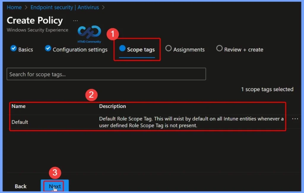 How to Control the Visibility of App and Browser Protection in Windows Defender using Intune Antivirus Policy 7 How to Control the Visibility of App and Browser Protection in Windows Defender using Intune Antivirus Policy - Fig.6