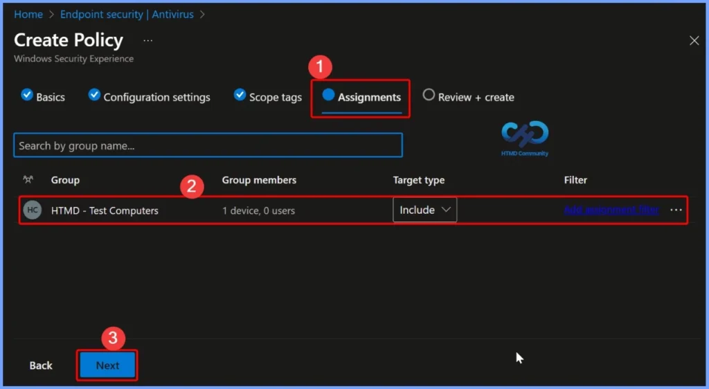 How to Control the Visibility of App and Browser Protection in Windows Defender using Intune Antivirus Policy 8 How to Control the Visibility of App and Browser Protection in Windows Defender using Intune Antivirus Policy - Fig.7
