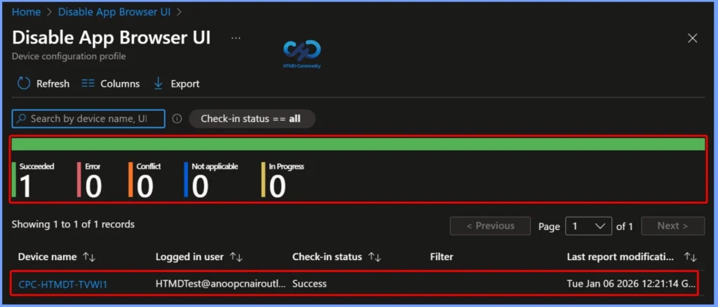 How to Control the Visibility of App and Browser Protection in Windows Defender using Intune Antivirus Policy 10 How to Control the Visibility of App and Browser Protection in Windows Defender using Intune Antivirus Policy - Fig.9