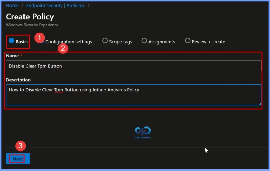 How to Protect TPM Encryption Keys by Disabling Clear TPM using Intune Policy 4 How to Protect TPM Encryption Keys by Disabling Clear TPM using Intune Policy - Fig.3