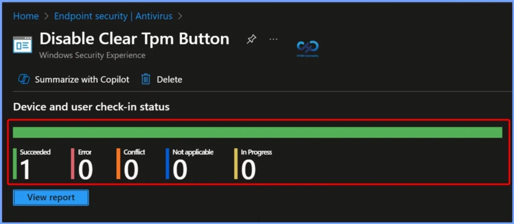How to Protect TPM Encryption Keys by Disabling Clear TPM using Intune Policy 10 How to Protect TPM Encryption Keys by Disabling Clear TPM using Intune Policy - Fig.9