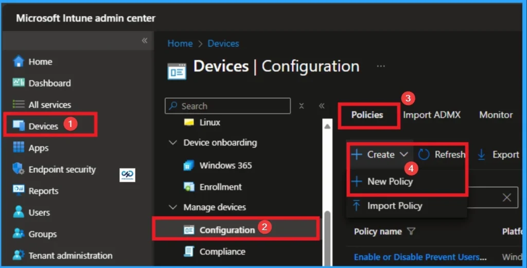 Enable Boot-Start Driver Initialization Policy to Reduce Impact of malware in Systems using Intune - Fig.1