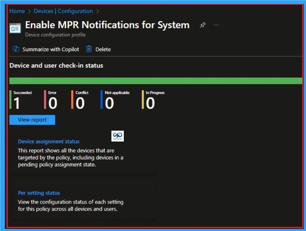 Enable MPR Notifications for System to Easily Sync Passwords using Intune 11 Enable MPR Notifications for System to Easily Sync Passwords using Intune - Fig.10