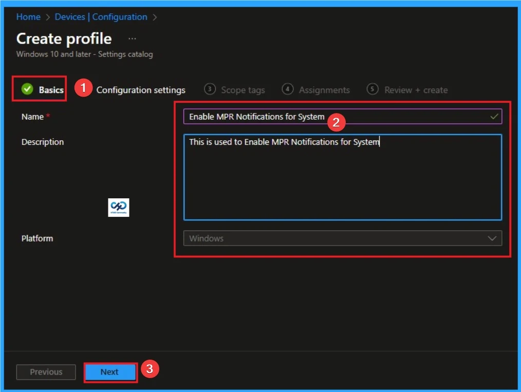 Enable MPR Notifications for System to Easily Sync Passwords using Intune 4 Enable MPR Notifications for System to Easily Sync Passwords using Intune - Fig.3