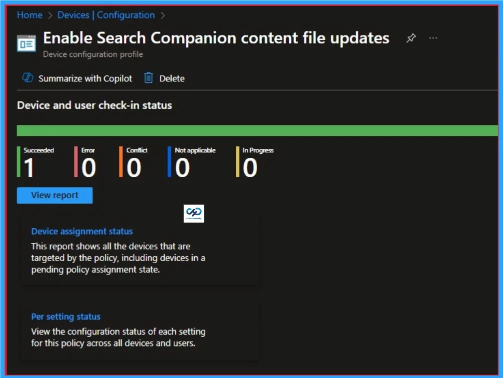 Enable Search Companion Content File Updates to Reclaim Your Network Bandwidth using Intune 11 Enable Search Companion Content File Updates to Reclaim Your Network Bandwidth using Intune - Fig.10