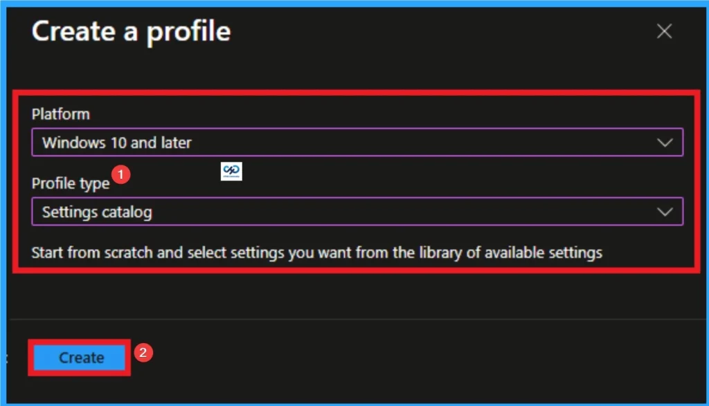 Enable Wireless Settings for Windows Connect Now using Intune - Fig.2