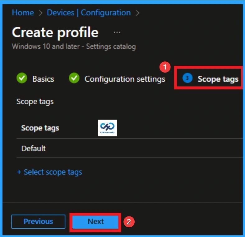 Enable Wireless Settings for Windows Connect Now using Intune - Fig.8