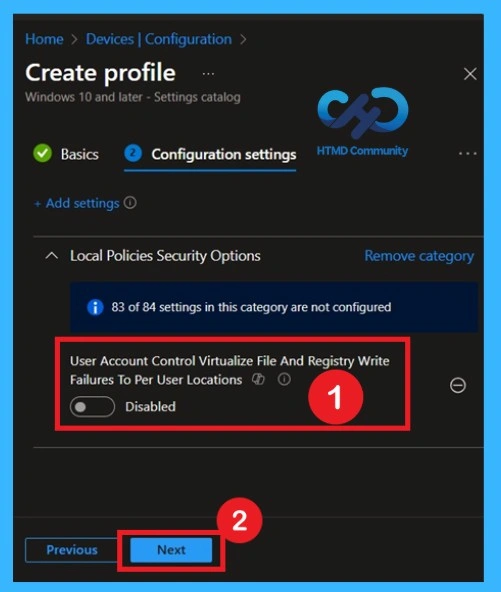 Enforce Secure File and Registry Redirection for Applications using Intune Policy-Fig.4
