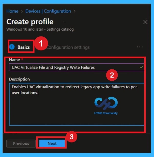 Enforce Secure File and Registry Redirection for Applications using Intune Policy-Fig.2