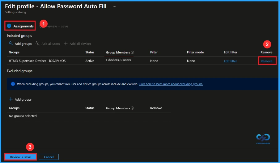 Enhance iOS Security by Disabling AutoFill Passwords using Intune - Fig.10