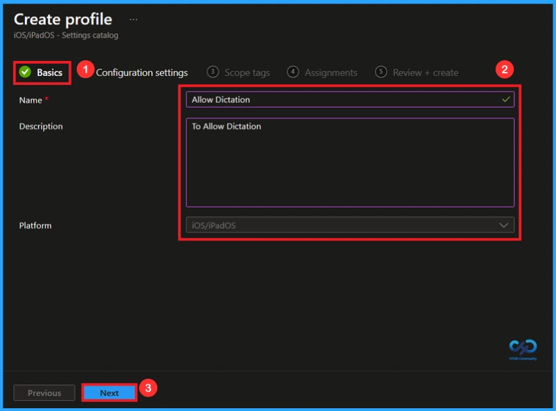 Enhancing Security by Disabling Dictation on iOS Devices using Intune 3 Enhancing Security by Disabling Dictation on iOS Devices using Intune - Fig.2