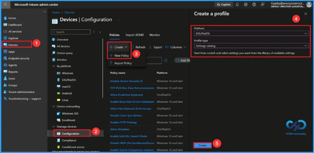Enhancing Security by Disabling Dictation on iOS Devices using Intune 2 Enhancing Security by Disabling Dictation on iOS Devices using Intune - Fig.1