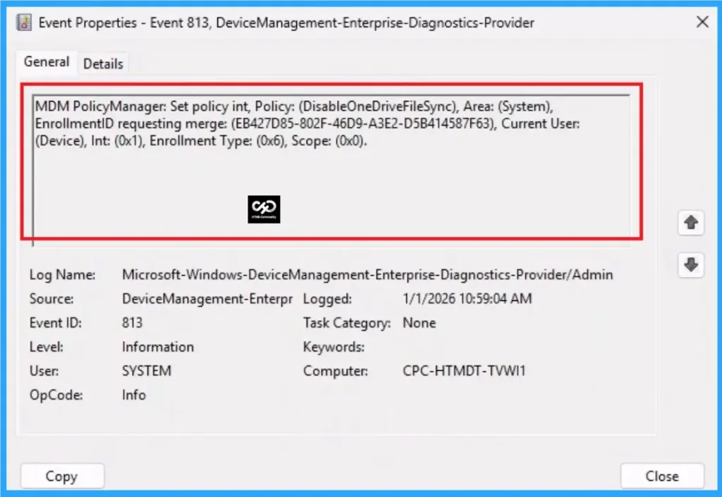 How to Completely Lockdown OneDrive File Sync with Intune Policy - Fig.10