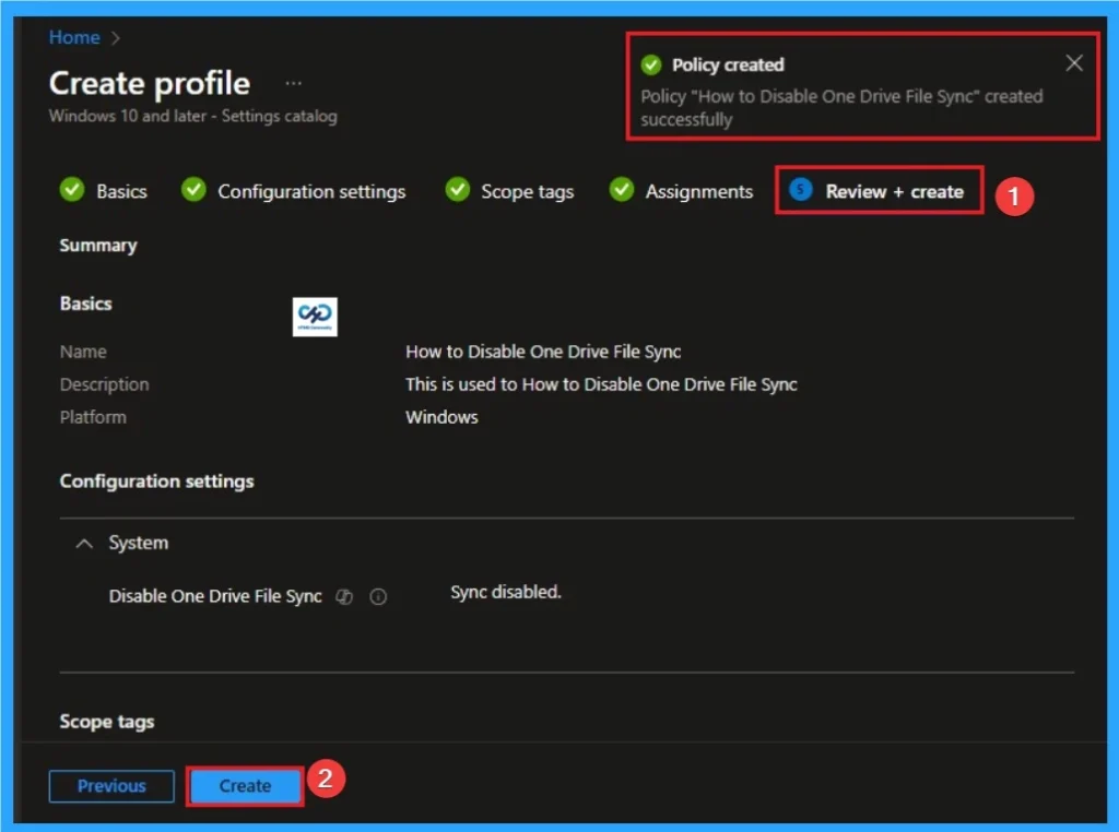 How to Completely Lockdown OneDrive File Sync with Intune Policy - Fig.8
