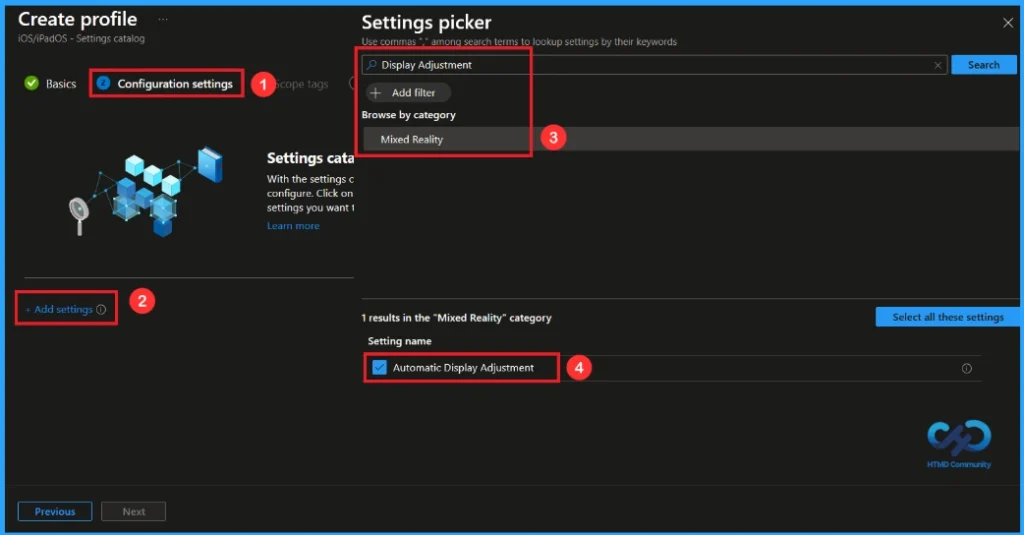How to Control Automatic Display Adjustment on HoloLens using Intune - Fig.3