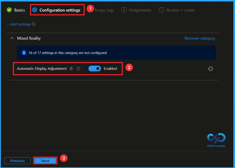 How to Control Automatic Display Adjustment on HoloLens using Intune - Fig.4