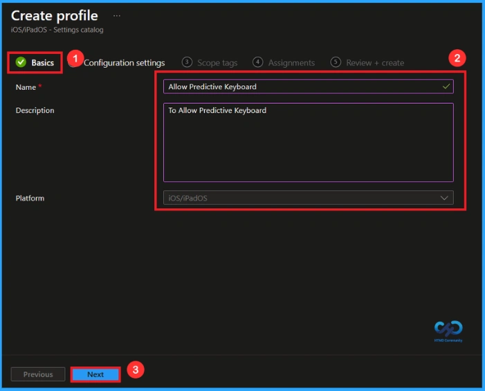 How to Control Predictive Text on iPhones and iPads using Intune - Fig.2
