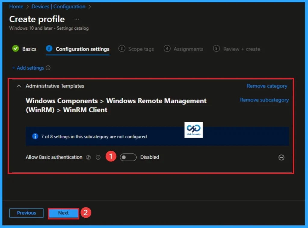 How to Disable WinRM Basic Authentication and Achieve Zero-Trust Security using Intune - Fig.5
