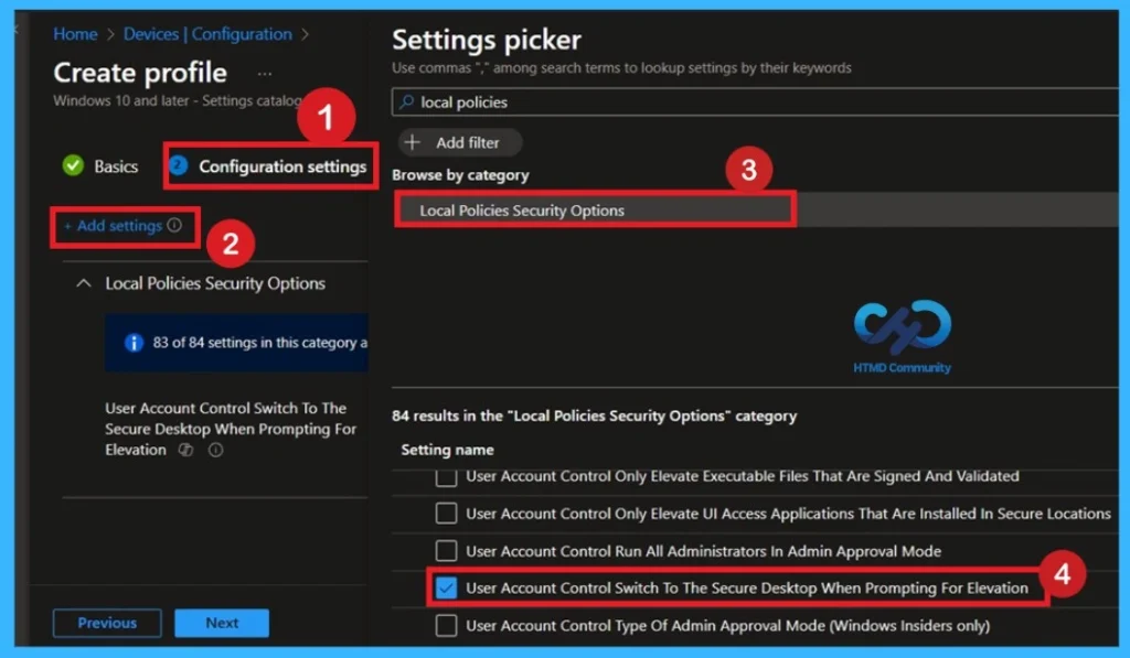 Improving Organizational Security Posture with Secure Desktop UAC using Intune Policy - Fig.3