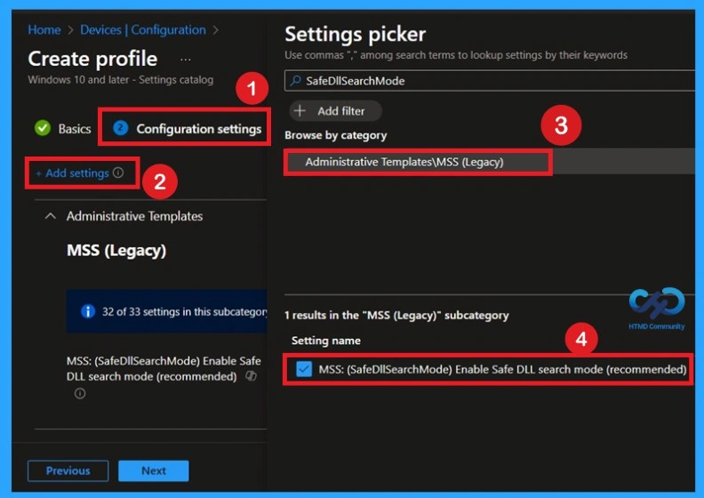 Improving Windows Application Security by Controlling DLL Search Order using Intune Policy -Fig.3