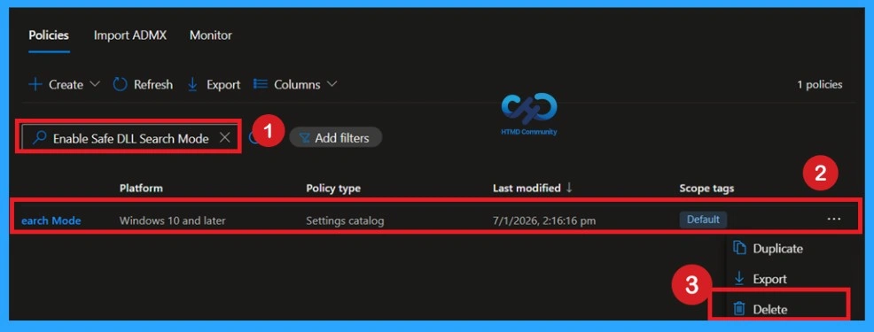Improving Windows Application Security by Controlling DLL Search Order using Intune Policy -Fig.11
