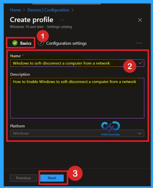 Maintaining Network Stability During Connection Changes using Intune Policy -Fig.2
