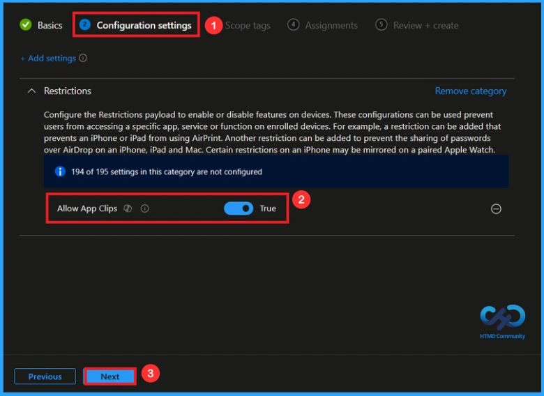 Managing App Clips on Supervised iOS Devices using Microsoft Intune - Fig.4