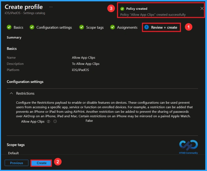 Managing App Clips on Supervised iOS Devices using Microsoft Intune - Fig.8