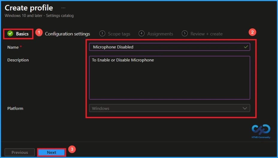 Managing Microphone Access on HoloLens 2 using Intune - Fig.2