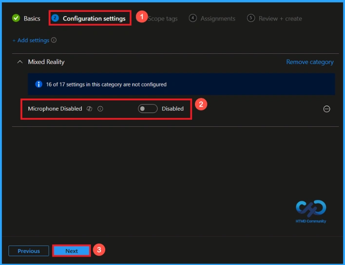 Managing Microphone Access on HoloLens 2 using Intune - Fig.4