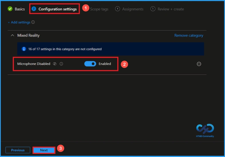 Managing Microphone Access on HoloLens 2 using Intune - Fig.5