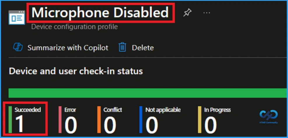 Managing Microphone Access on HoloLens 2 using Intune - Fig.9