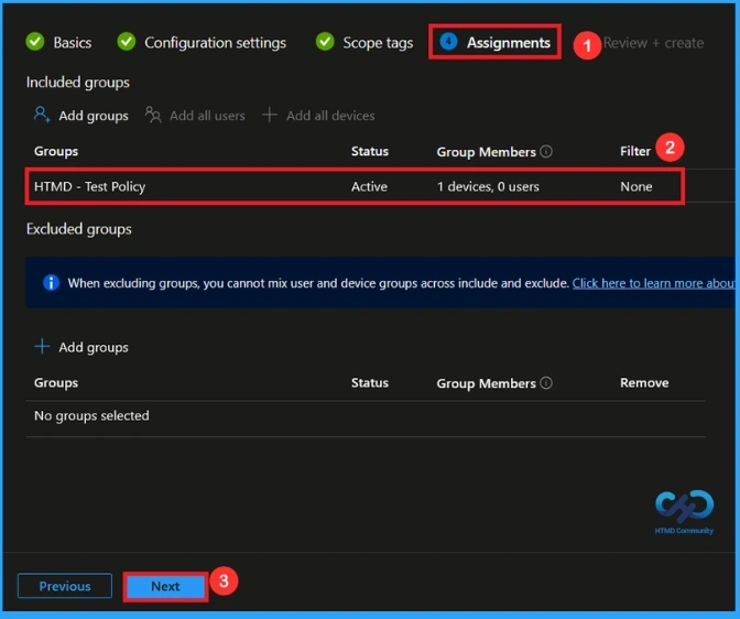 Managing Real Time Protection and Security Updates During Windows OOBE using Intune - Fig.7