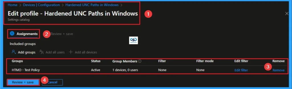 Mastering Hardened UNC Paths in Windows to Stop Man-in-the-Middle Attacks Cold using Intune - Fig.11