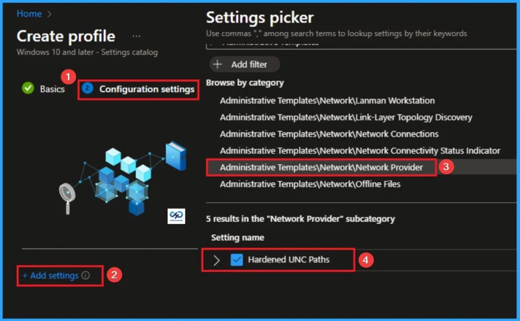 Mastering Hardened UNC Paths in Windows to Stop Man-in-the-Middle Attacks Cold using Intune - Fig.4