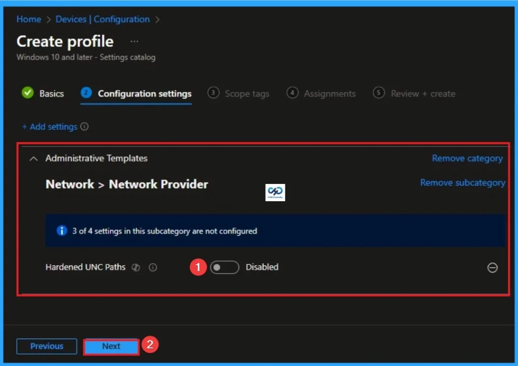 Mastering Hardened UNC Paths in Windows to Stop Man-in-the-Middle Attacks Cold using Intune - Fig.5