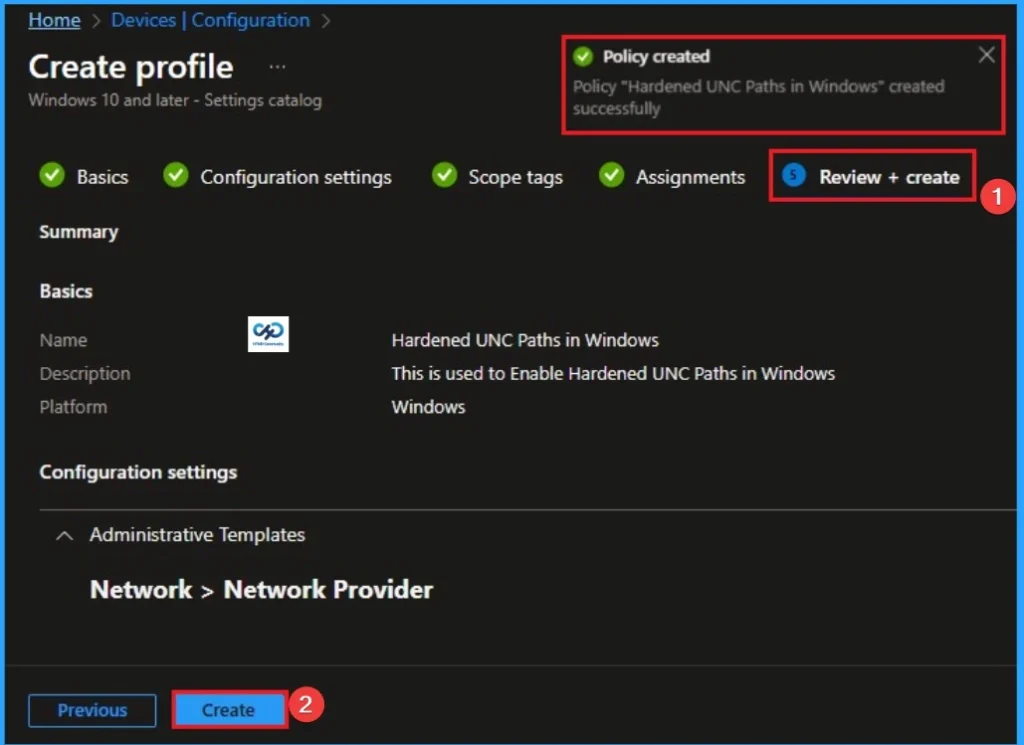 Mastering Hardened UNC Paths in Windows to Stop Man-in-the-Middle Attacks Cold using Intune - Fig.9