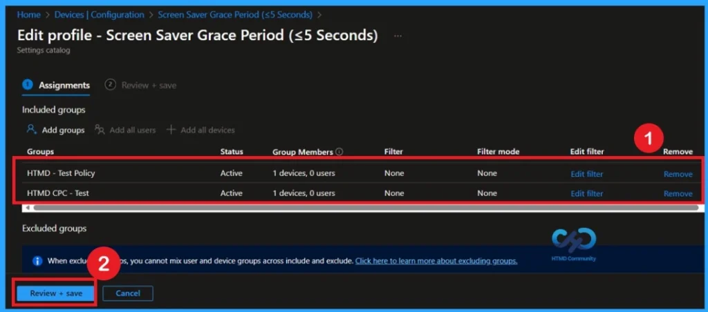 Prevent Unauthorized Access by Configuring Screen Saver Lock Timing using Intune Policy-Fig.11