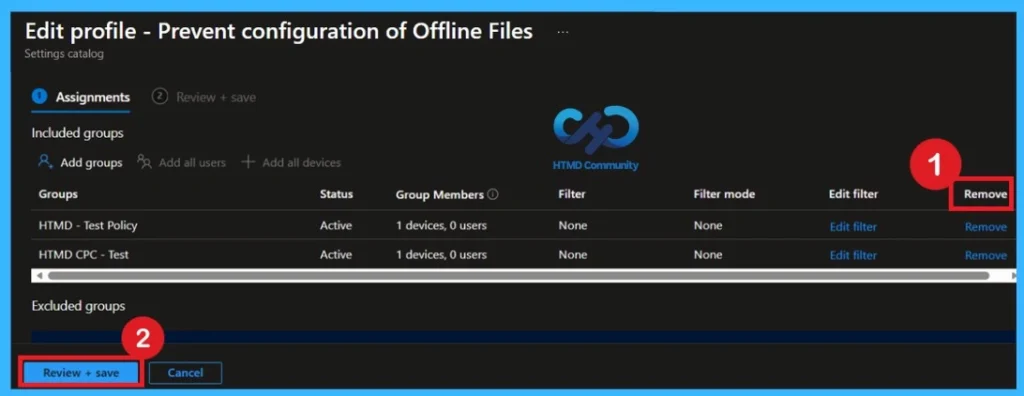 Reducing Data Exposure Risks by Restricting Offline Files Settings using Intune Policy 12 Reducing Data Exposure Risks by Restricting Offline Files Settings Using Intune Policy- Fig.11