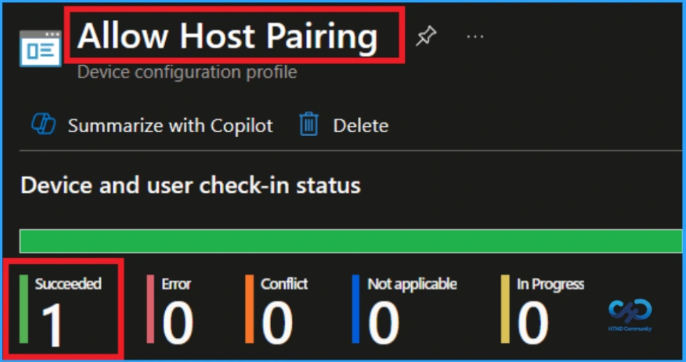 Restrict Host Pairing for Better iOS Device Security using Intune - Fig.9