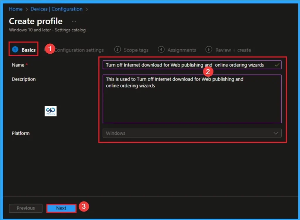 Stop Windows from Downloading Third-Party Wizard Providers for Maximum Privacy using Intune 4 Stop Windows from Downloading Third-Party Wizard Providers for Maximum Privacy using Intune - Fig.3