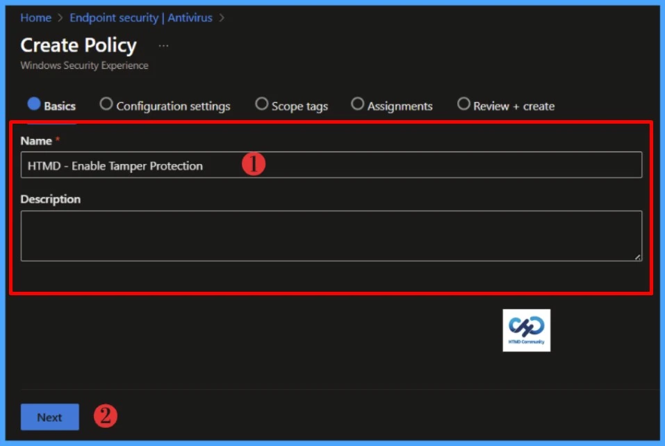 How to Enable or Disable Tamper Protection for your Organisation Using Microsoft Intune Antivirus Policy- Fig-04
