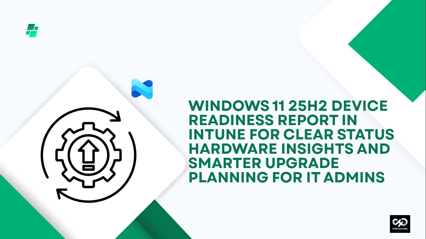 Windows 11 25H2 Device Readiness Report in Intune for Clear Status Hardware Insights and Smarter Upgrade Planning for IT Admins