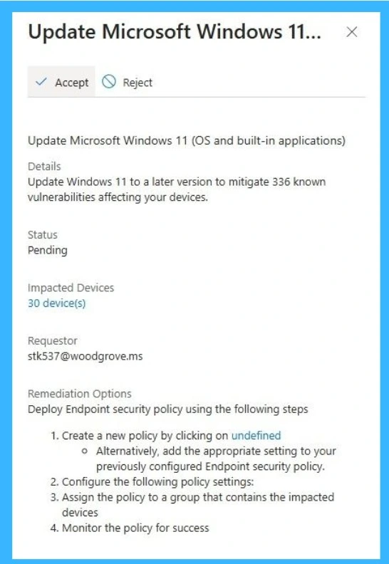 4 Powerful IT Operations in Microsoft Intune Admin Tasks Dashboard- Fig.2 Creds to MS