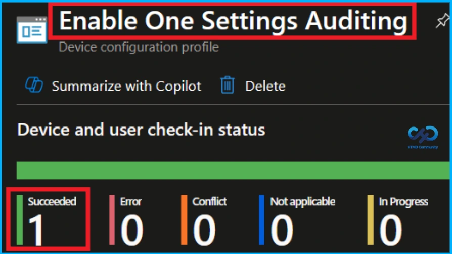 Control One Settings Service Logging in Windows using Intune - Fig.9