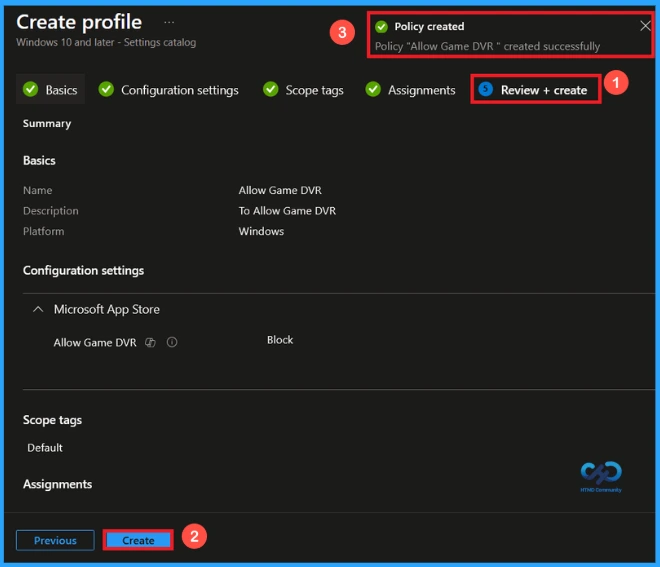 Control Windows Game Recording and Broadcasting using Intune 9 Control Windows Game Recording and Broadcasting using Intune 2