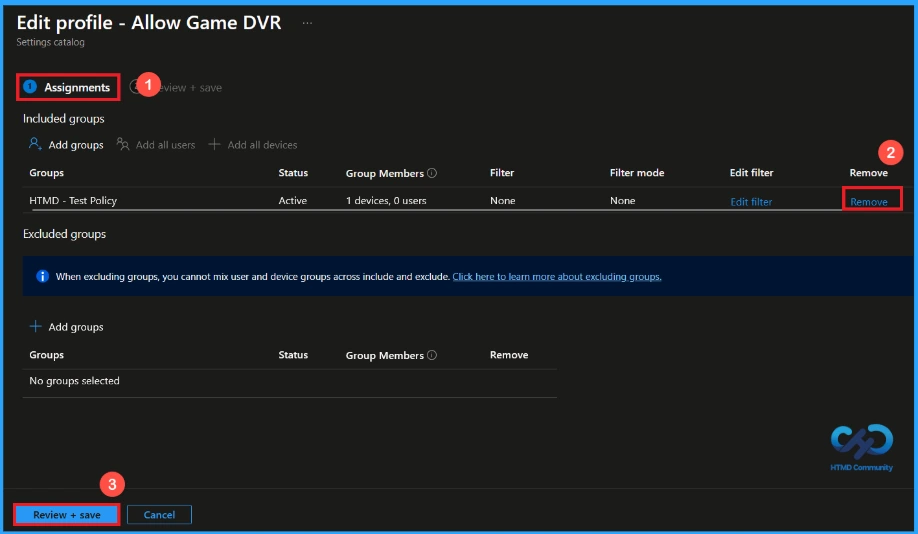 Control Windows Game Recording and Broadcasting using Intune 12 Control Windows Game Recording and Broadcasting using Intune - Fig.11