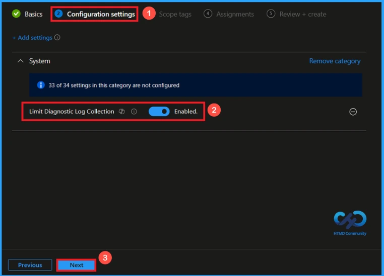 How to Control Diagnostic Log Collection on Your Devices using Intune - Fig.5