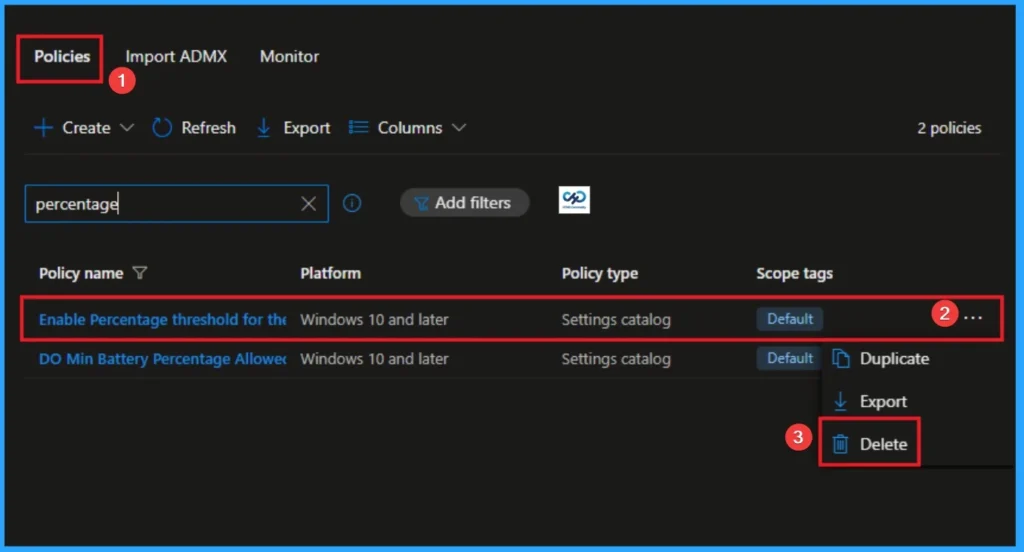 Enable Percentage Threshold for Security Event Log at which System will Generate a Warning using Intune - Fig.13