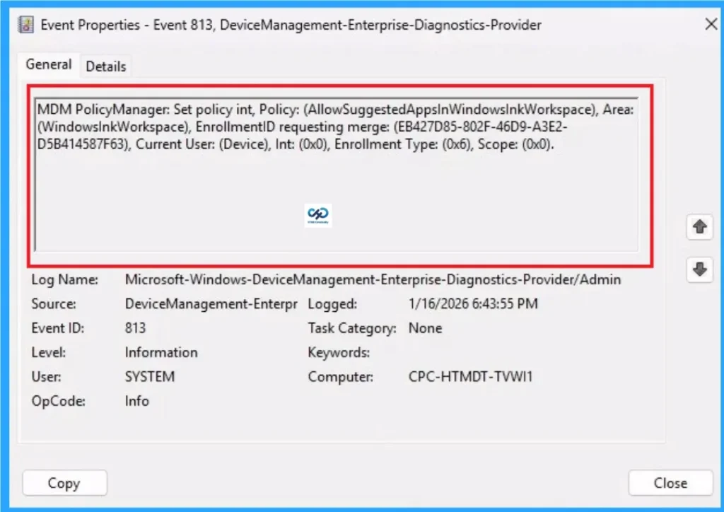 Enable Suggested Apps in Windows Ink Workspace using Intune - Fig.11